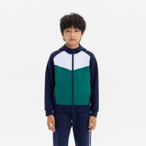 Детская флисовая куртка для спорта Decathlon горный зелёный