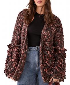 Женский кардиган с экстремально закрученным узором Nasty Gal, Pink