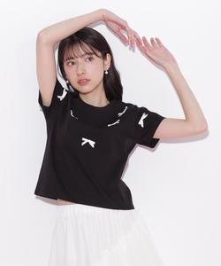 Футболка со случайной лентой