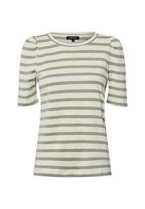 Футболка Marie Lund Print T-shirt, Lind Ecru/Green