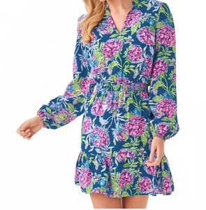 Платье Axton в цвете Multi Dahlia Licious Lilly Pulitzer, Multi Dahlia Licious