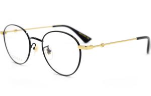 Металлическая круглая оправа для очков мужская GUCCI