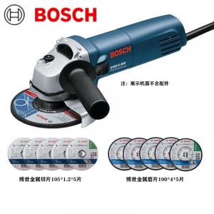 Угловая шлифовальная машина Bosch GWS 6-100, 670W + два комплекта насадок