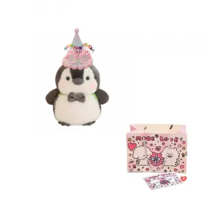 Милый плюшевый рюкзак Escaping School Penguin Backpack Dolls высотой 25 см Ten Thousand Children's Music