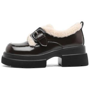 DAPHNE Лоферы женские коричневые