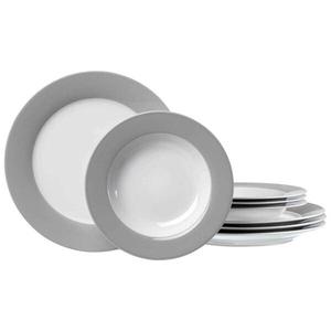 Набор посуды Ritzenhoff & Breker Doppio 8-teilig, 1x1x1 см, серый