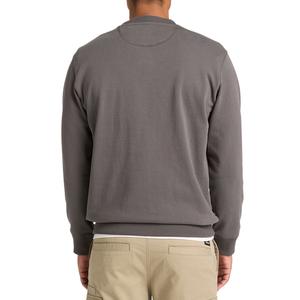 Timberland Свитшот мужской черный с круглым вырезом Moderate Regular