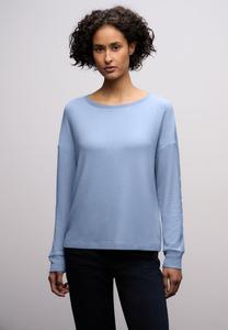 Топ Street One MIT GLITZERDETAILS, Blau/Light Blue
