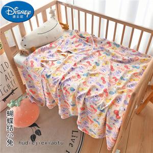 Disney Одеяло 120х140 см, хлопок и шелк, дизайн Butterfly Bow Rabbit