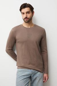 Лонгслив Medicine, коричневый