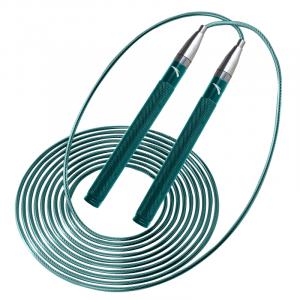 Профессиональная гоночная неучетная скакалка для фитнеса, стальной трос, алюминиевый контроллер 3м ANTA, зеленый