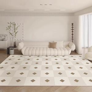 Budis Ковер 200х300 см из ПВХ, французский стиль для гостиной/спальни, моющийся, Venus-11, утолщенный петлевой ворс