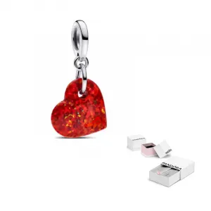 Pandora 925 Sterling Silver подвески женские red