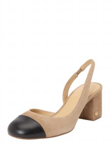 MICHAEL Michael Kors Туфли-лодочки с открытой пяткой 'PERLA' в светло-коричневом цвете