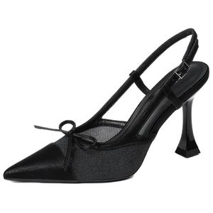 Женские туфли на высоком каблуке YAFEI XUANYU, Black