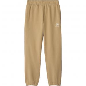 Хлопковые спортивные брюки Burberry, коричневый