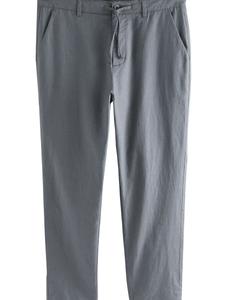 Обычные брюки-чинос Next, серый