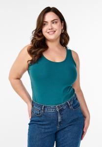 Топ Zizzi Top, Balsam/Blue
