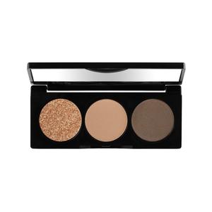 Тени для век essential eye shadow trio Bobbi Brown, golden hour, вес 3.4 гр.