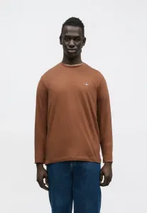 Футболка с длинными рукавами shield Gant, Mahogany Brown