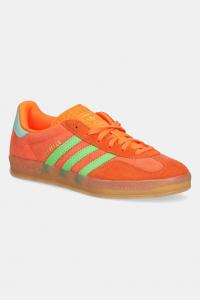 Кроссовки нубуковые Gazelle Indoor W Adidas Originals, оранжевый