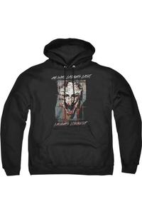 Толстовка с капюшоном Batman Just For Laughs Adult Pull Over Hoodie / Толстовка с капюшоном Gildan, черный