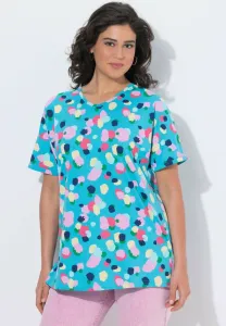 Rundhals, halbarm/// футболка с принтом Ulla Popken, Deep Aqua