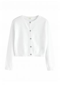 Кардиган BUTTON UP Next, белый