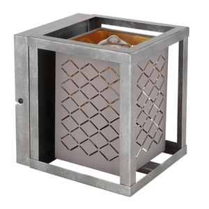 Настольная лампа Globo серый, серебристый, золотой, 17/17/20 см