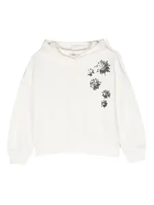Худи с вышивкой пайетками Andorine, нейтральный