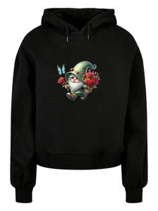 Толстовка F4NT4STIC Gnom FrГјhling Blumen Schmetterling, Black