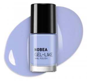 Лак для ногтей с гелевым эффектом NOBEA Day-to-Day, оттенок Sky blue #N44 6 мл