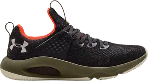 Кроссовки Under Armour HOVR Rise 3 Printed Tent Jet Grey, черный