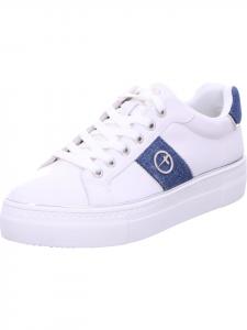 Tamaris Белые туфли на шнуровке