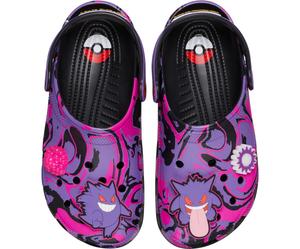 Сабо Crocs Classic Clog x Pokémon, Gengar, фиолетовый