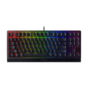 Игровая клавиатура Razer BlackWidow V3 TKL (Green Switch), черный, английская раскладка