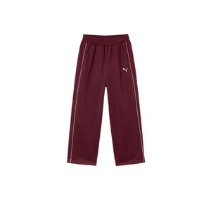 Детские вязаные спортивные штаны PUMA, красный