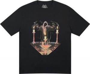 Футболка Palace Spooked T-Shirt 'Black', черный