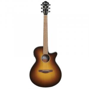 Концертная акустическая электрогитара Ibanez AEG AEG50DHH - Gloss Dark Honey Burst