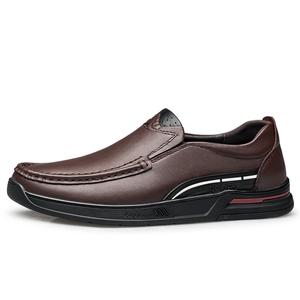 XIMO BULL Мужские повседневные туфли мужские низкие черно-коричневые, цвет Brown