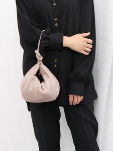 (L) Сумка через плечо Cachecache / Rhinestone Crescent