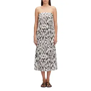 Платье Sundek Linen long, белый