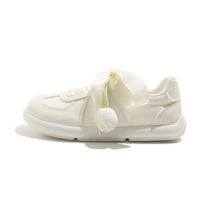 BEIER Женские нескользящие легкие низкие скейтерские кеды Beige, цвет Beige