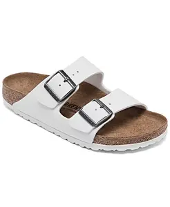 Женские сандалии Arizona Birko-Flor от Finish Line Birkenstock, белый