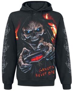 Толстовка с капюшоном Spiral Respawn, черный