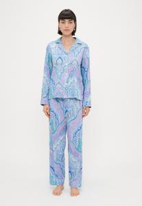 Пижамный комплект Lauren Ralph Lauren NOTCH COLLAR PAJAMA, Multi/Multi-Coloured