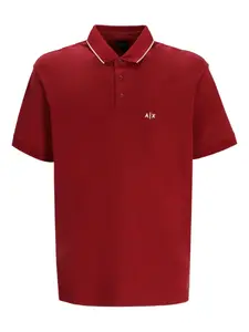 Рубашка поло с логотипом Armani Exchange, красный