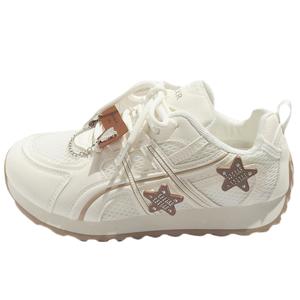 Низкие женские кроссовки BINGO DUCK, Beige Khaki A