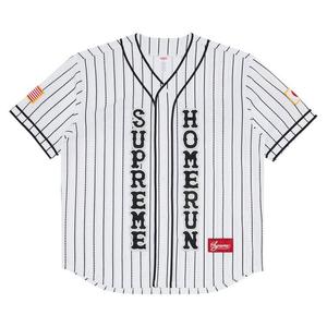 Джерси Supreme x Homerun Baseball Jersey, Stripe