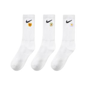 Nike Низкие носки унисекс 3 пары белый